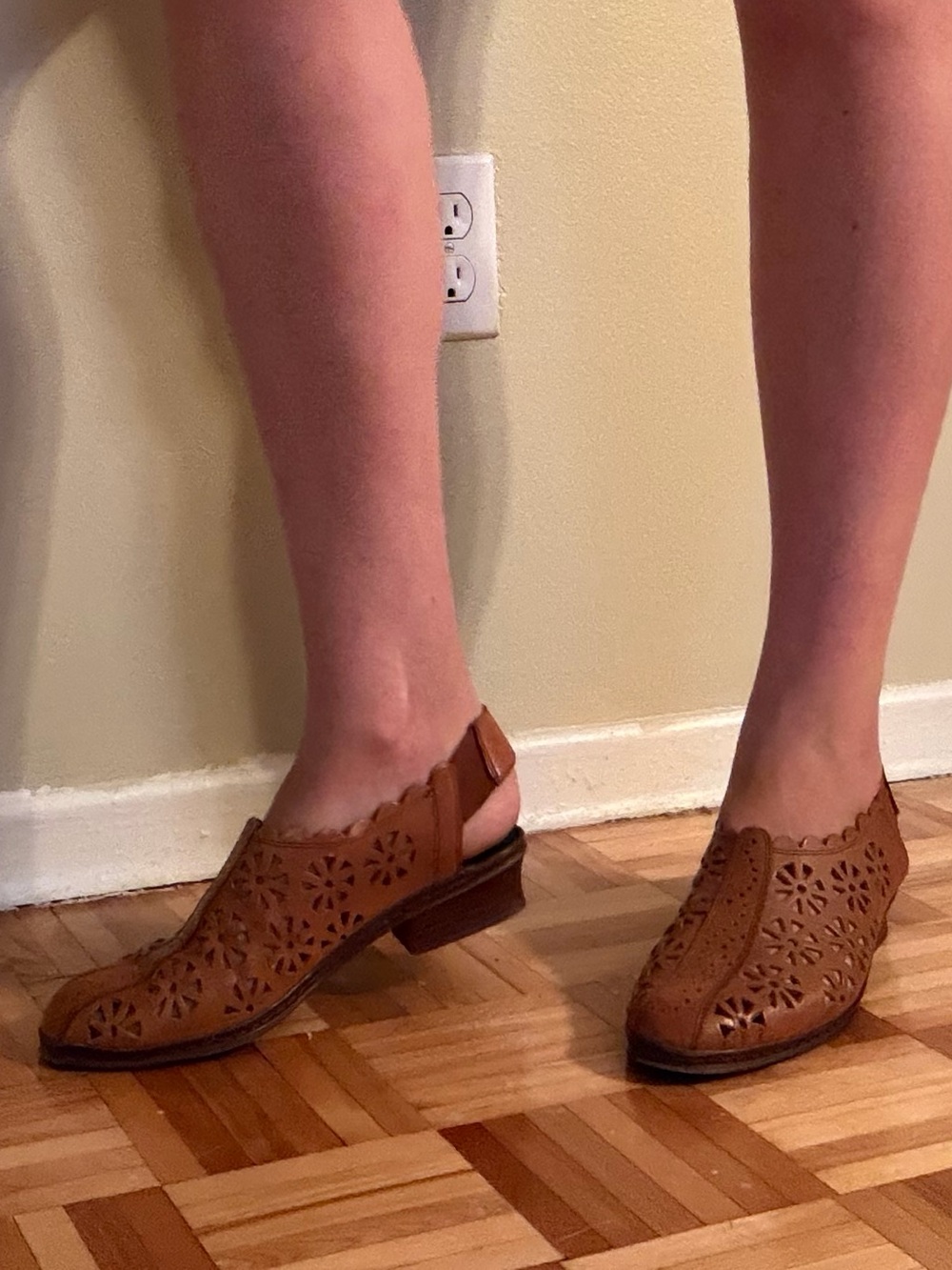 Reiker sandal with open sling back